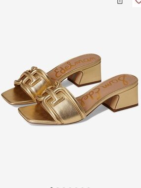 Sam Edelman Waylon Women
Color: Amber Gold size 8 gently used